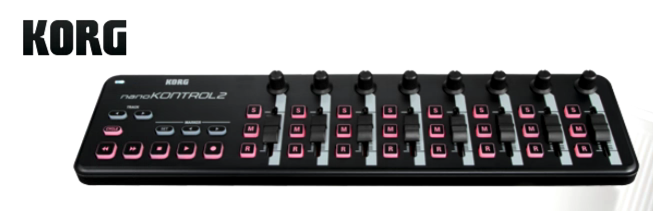 bad picture of a Korg nanoKONTROL2
