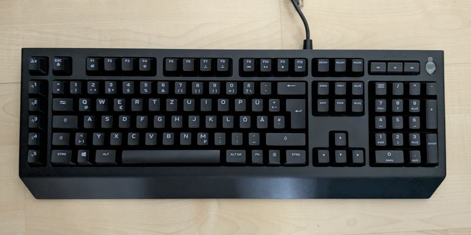 Alienware Advanced Gaming Keyboard AW568